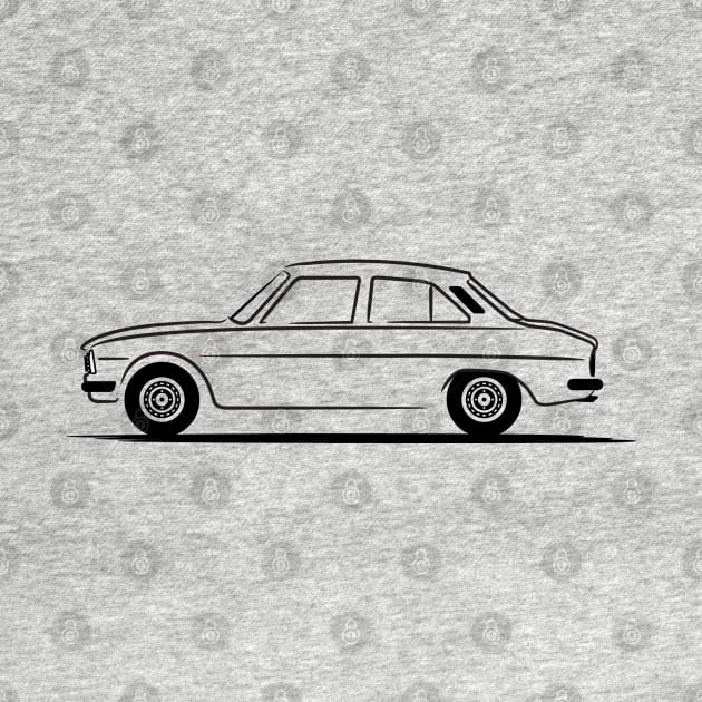 Peugeot 504 Black by PauHanaDesign